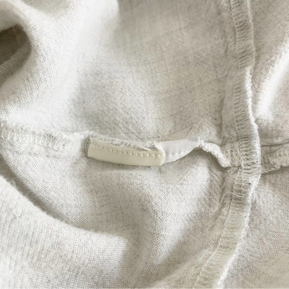 CLOTH & Stone Back Button Long Sleeve Peplum Top Size Extra Small - Picture 7 of 10